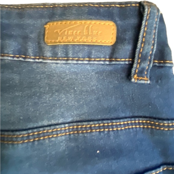 {Vince Blue New York} Boot cut bell bottom Distressed Jeans - Picture 4 of 6